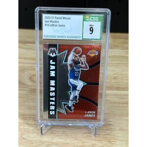 2020-21 Panini Mosaic Lebron James Jam Masters CSG 9
